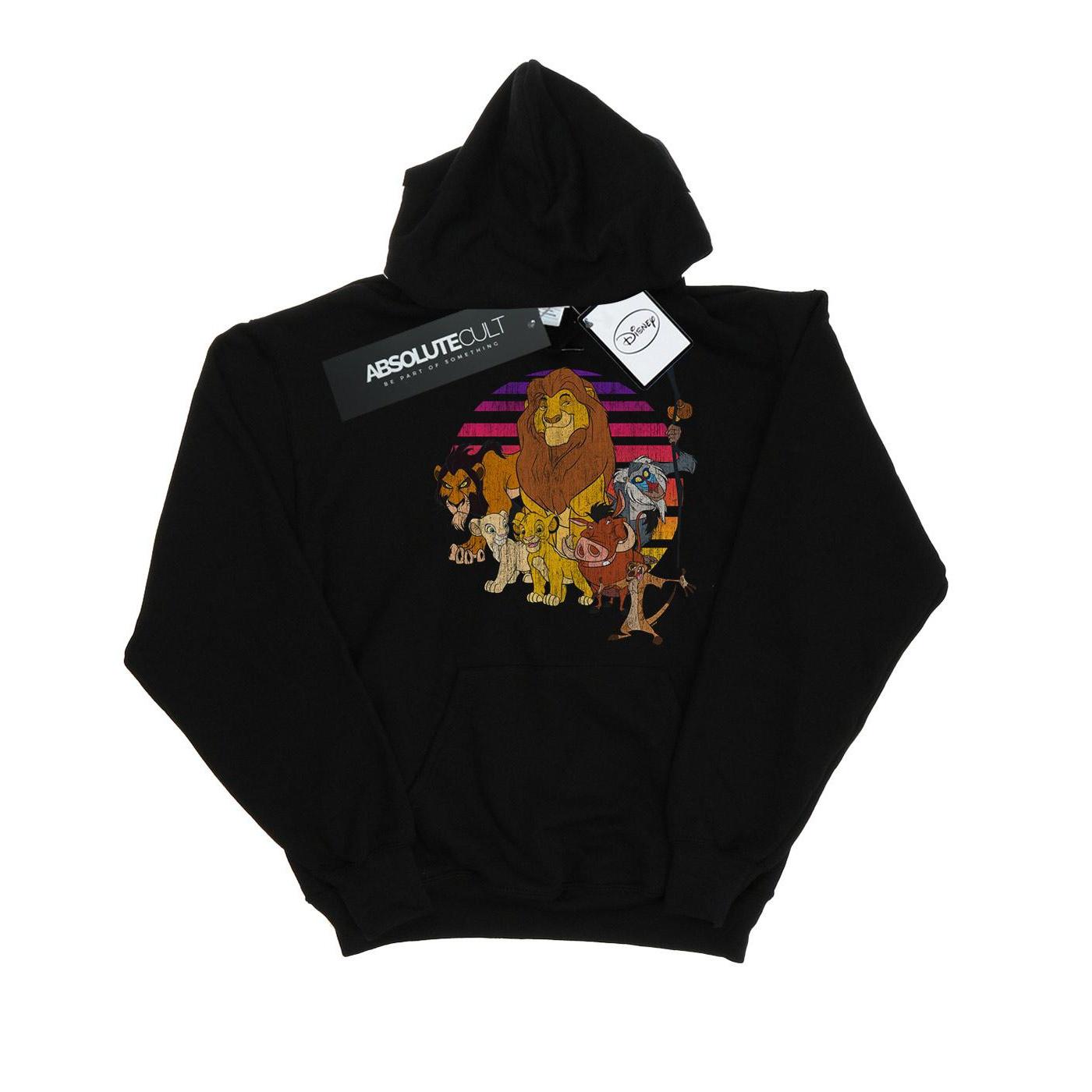 Disney Heren The Lion King Pride Family Hoodie (Zwart)
