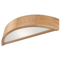 LED Wandleuchte Lampe Eiche 1-flammig 40,5/11,5 cm E27 LD-PD-6.4 DAB