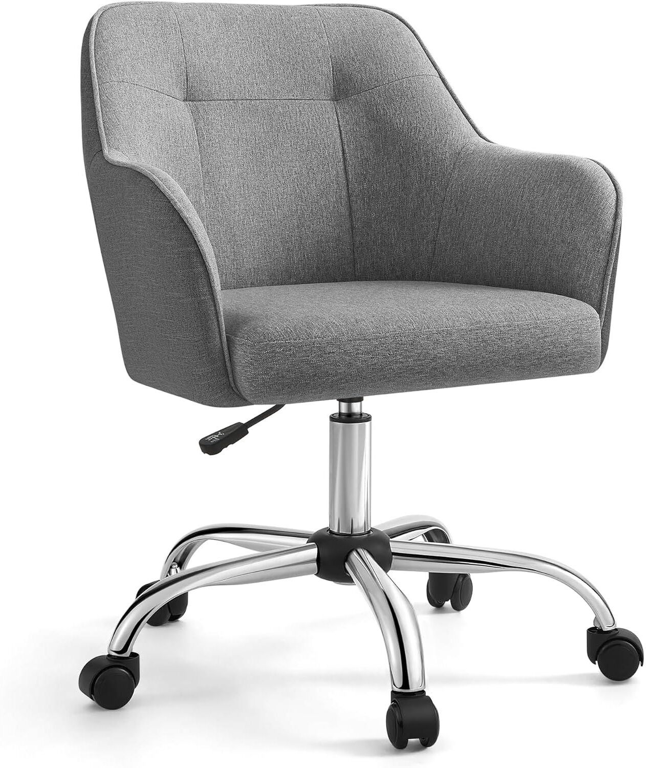 Bürostuhl SONGMICS "Grau 45-55 cm", grau, Metall, Stühle, Bürostuhl grau Einheitsgröße