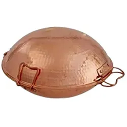 Cataplana - Kupfer, für die Zubereitung von Fisch, Fleisch und Meeresfrüchten, 24cm