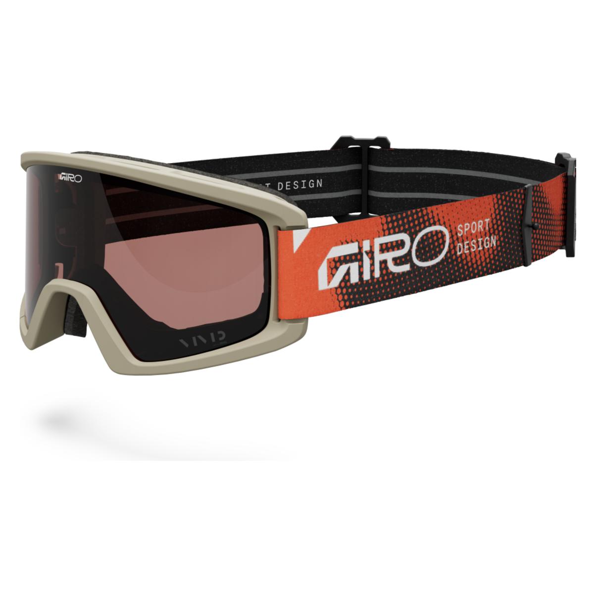 Giro Tazz MTB Vivid Goggle (motion orange, Clear, vivid trail+clear) (39380-E44-OS)