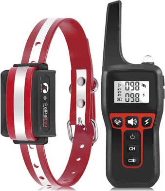 Inspire Picks 1000M Waterproof Dog Training Collar With Remote & Auto Bark Control red 1 Collar