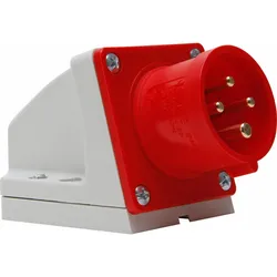 Kopp 171801008 CEE-Wandstecker, 4-polig  - 5 Stück
