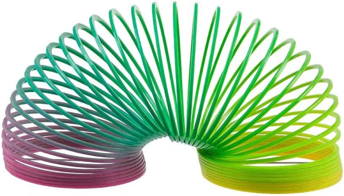 OOTB Spiral Kleurige Decoratie Regenboog 6,5 cm