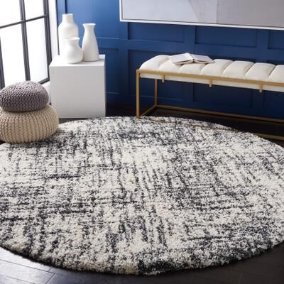 SAFAVIEH Hudson Shag Antolina Abstract 2-inch Thick Rug