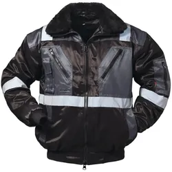Norway,  Kombipilotenjacke 4 in 1 Kirkenes Grösse M schwarz/grau (M)