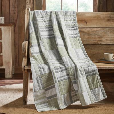 VHC Brands Finders Keepers Quilted Throw 50x60