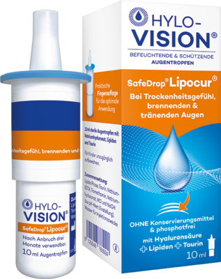 OmniVision GmbH HYLO-VISION SafeDrop Lipocur Augentropfen 10 ml 16009612
