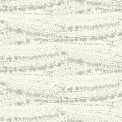 Chesapeake Rannell Grey Abstract Scallop Wallpaper