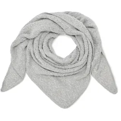 Tchibo - Dreiecksschal in Bouclé-Optik - grau