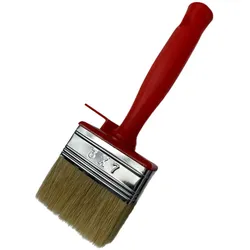 Vago-Tools Malerpinsel Deckenbürste Maler 6x Flächenstreicher 3x7cm Pinsel Flach