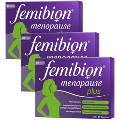 Femibion® Menopause Plus Dreierpack 3X2X30 St