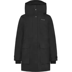 DIDRIKSONS Damen Mantel HARRIET WNS PARKA, Größe 46 in Schwarz Schwarz