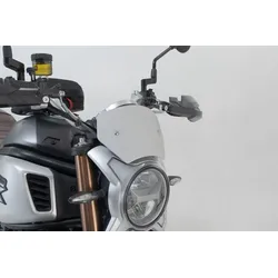 SW-Motech Windschild - Silbern. CFMoto 700CL-X Heritage (22-).