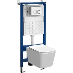 Roya Tina 83W Unterputz-WC-Tankgarnitur