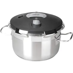 Lacor Luxury Quick Cooking Pan 15 L, Pfanne + Kochtopf, Silber