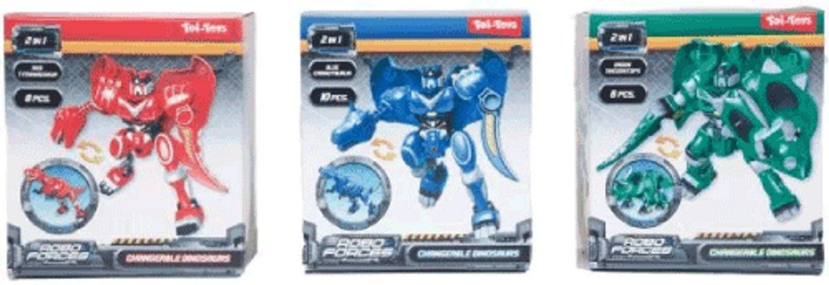 Toi-Toys Robot-Dino 52235Z Montage speelgoed 16 cm