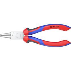 Knipex 22 05 160 Werkstatt Rundzange Gerade Chrom-Vanadium Elektrostahl 160 mm