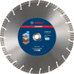Bosch Professional Expert MultiMaterial Diamanttrennscheiben, 300 x 22,23 x 2,8 x 15 mm (2608900664)