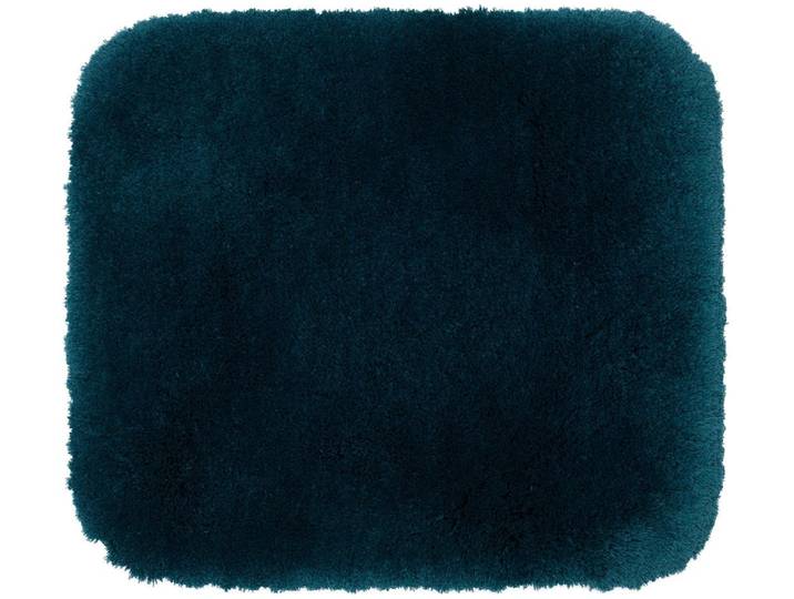 Badematte GÖZZE »DELUXE« , blau (lagune), rechteckig (50cm x 45cm ), Polyester, Badematten, Badematte, mit extra hohem Flor