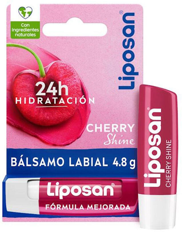 Liposan Cherry Shine baume à lèvres 4,8 gr