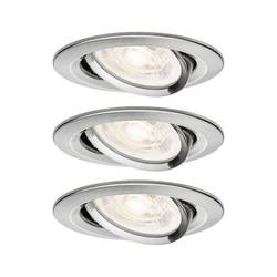 Paulmann 92417 Nova LED-Einbauleuchte LED-Modul GU10 4.9 W Eisen (gebürstet)