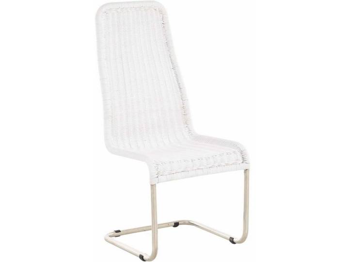 Krines Home Esszimmerstuhl Rattan Schwingstuhl Esszimmer Rattan Schwinger Stühle ohne Armlehne, Stühle ohne Armlehne Hohe Rückenlehne