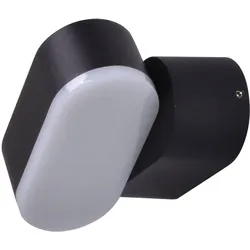 LED Außen Wand Fassaden Lampe ALU Garten Strahler Balkon Leuchte verstellbar V-TAC 8288