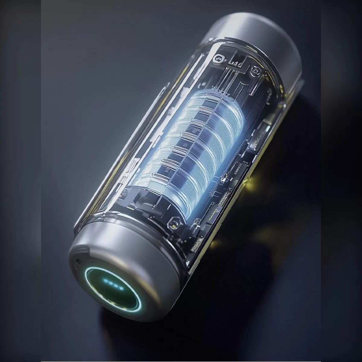 INF Rasoir électrique 3 têtes 360° - Rasoir 3-en-1 avec batterie rechargeable 600mAh et charge Type-C