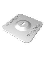 Compulocks Universal Tablet Cable Lock 3M Plate No Montagekomponente Universalmontageplatte für Tablett Silber (TBRPLT)