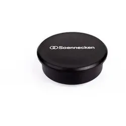 Soennecken Magnet rund 38mm 2,5kg sw 10 St. 4883
