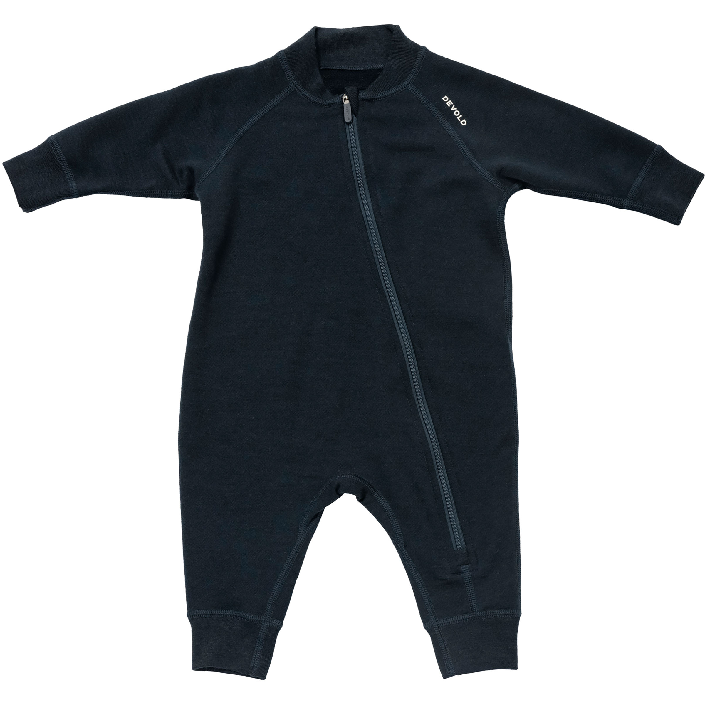 Devold Nibba Merino Overall Kinder Overalls blau Größe 62 Trekking Schnell trocknend Merinowolle