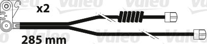 Valeo Verschleißanzeige, Bremsbelag Optipack 882301 Für Iveco