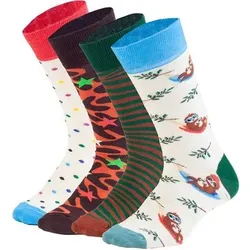 DILLY SOCKS Socken Sloth Mode On, Größe 36/40 in Bunt Bunt