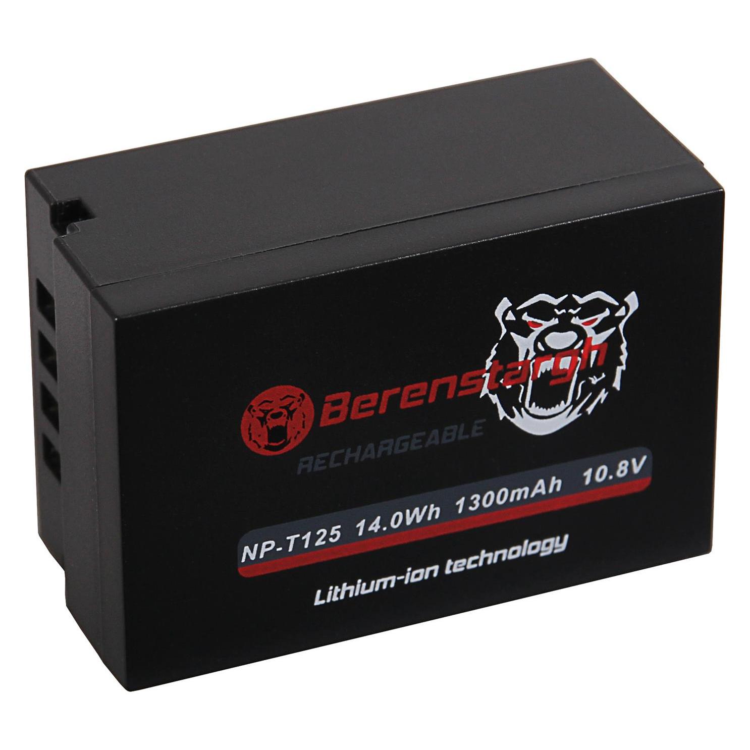 Berenstargh Akku f. Fuji NP-T125 NPT-125 NPT125 GFX-50s GFX50s GFX-100 GFX100 (Kamera Akku) (61064258)