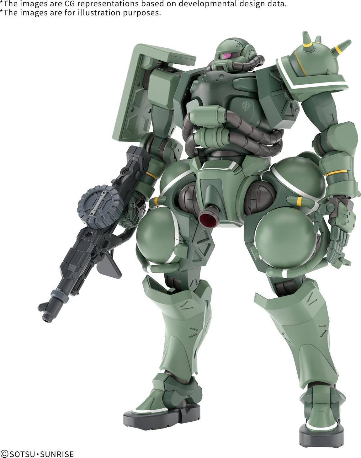 Bandai HG 1/144 Zaku (GQ) Modelbouwset