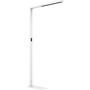 LEDmaxx Stehlampe Linus Up&Down LED, weiß, 195 cm, 11000 Lumen, 80 Watt, dimmbar, mit Licht- & Bewegungssensor