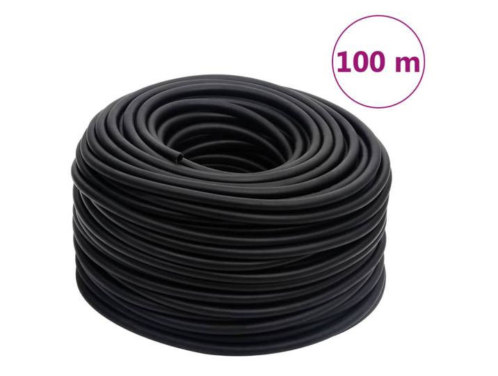 vidaXL Hybrid-Luftschlauch Schwarz 0,6 100 m Gummi und PVC