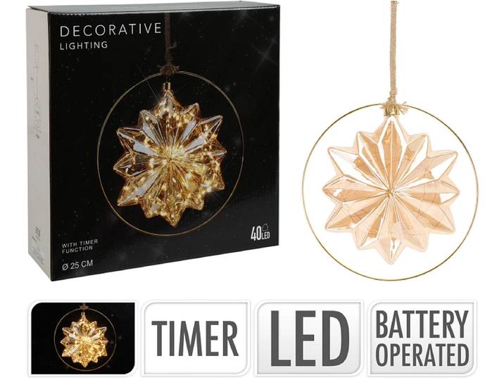 LED-Kugel LILAC Kupferfarben