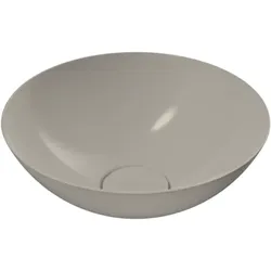 Kaldewei Avellino Waschtisch-Schale 912006003668 d= 30cm, ohne Hahnloch, chrom, Perl-Effekt, warm grey 10