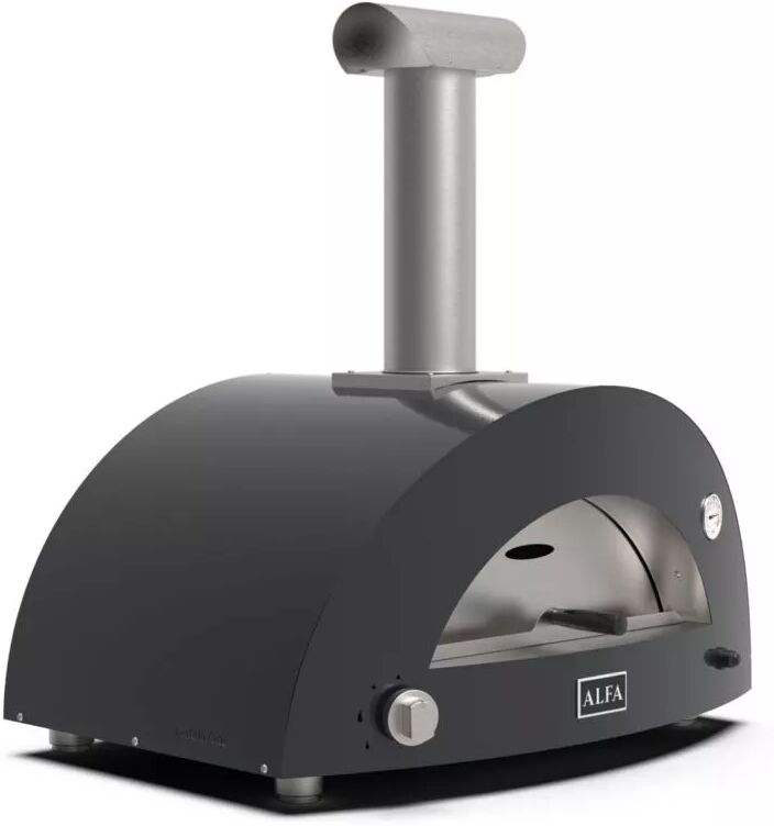 Alfa Forni FORNO PIZZA A GAS MODERNO 2 PIZZE ARDESIA GREY