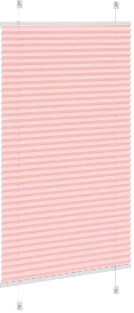 Metro Room Darkening Pleated Shade Pink 80cmW x 100cmL