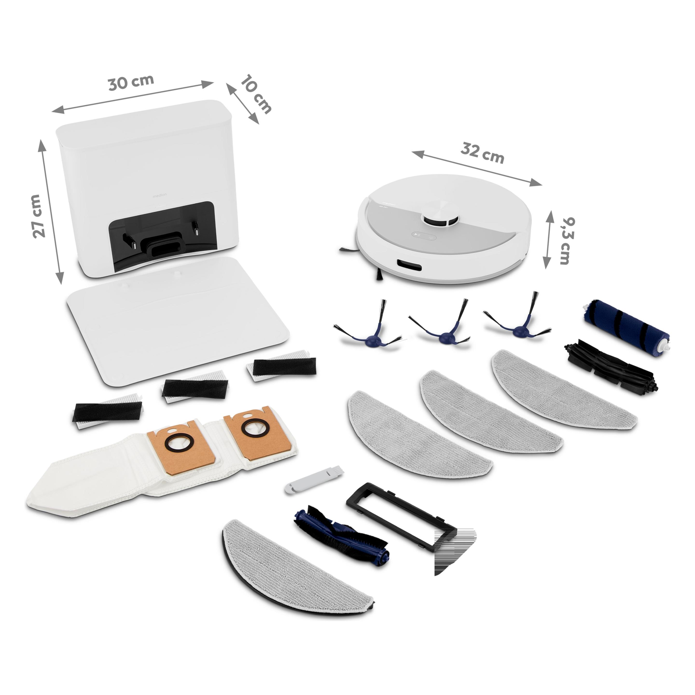Medion Saug- und Wischroboter MD 100051 Weiss (5000 Pa) (50079206)