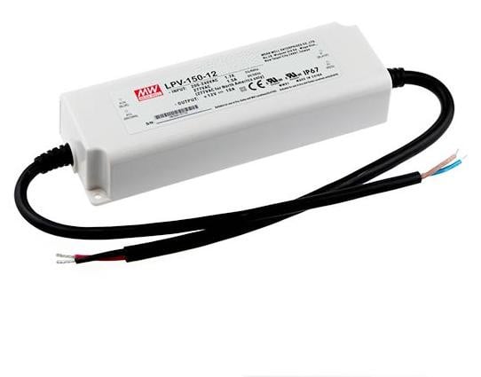 Mean Well LPV-150-12 LED-voeding, 120 W, IP67, 12 V
