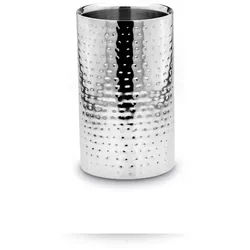 Wein-/Sekt Flaschenkühler Hammerschlag-Optik (H) 20 x (Ø) 12 cm