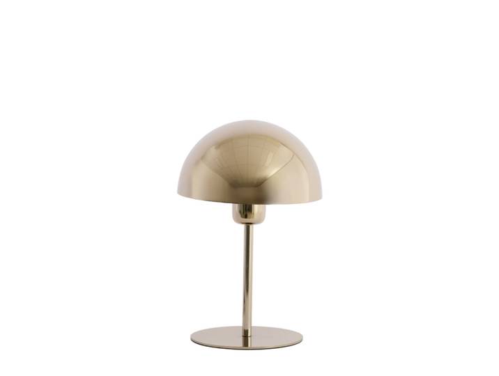 Light & Living Tafellamp Cedillo Metaal, 28cm - Licht Goud - Rond