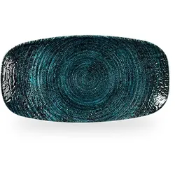 Churchill Homespun Chroma Blue Platte Rechteckig 29.8x15.3cm