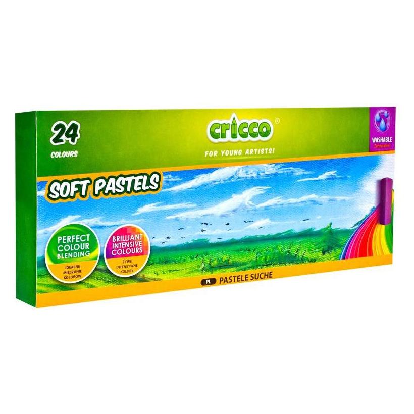 Cricco Trockene Pastelle 24 Farben (24x) (WIKR-1042910)