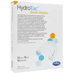 Hydrotac Border Multisite Schaumverband 10 St