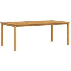 vidaXL, Gartentisch + Balkontisch, Naconilla (Kreuzrücken-Design) (150 x 90 x 74 cm)